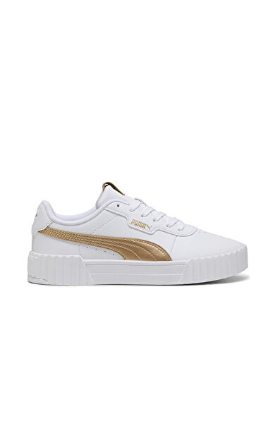 Puma CARINA 3.0 METALLIC GLAM Unisex Günlük Ayakkabı 40825501 Beyaz
