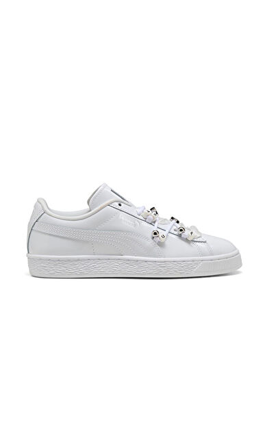 Puma SUEDE BLOOM PATENT WNS Kadın Günlük Ayakkabı 40900101 Beyaz