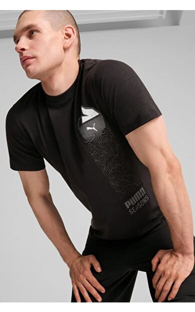 Puma 52586001 Men S Seasons Trail Tee Erkek Spor Tişört