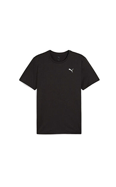 Puma M Tad Ess Solid Cat Tee Lc Erkek Antrenman Tişörtü 52590801 Siyah