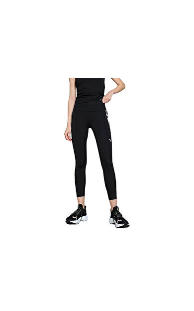 Puma Tropical Aop Hw 7/8 Tight Kadın Antrenman Taytı 52678551 Siyah