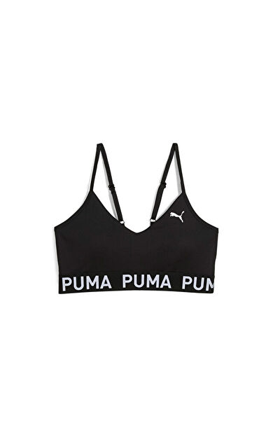 Puma MOVE STRONG BRA - LOW Kadın Antrenman Sporcu Sütyeni 52714001 Siyah