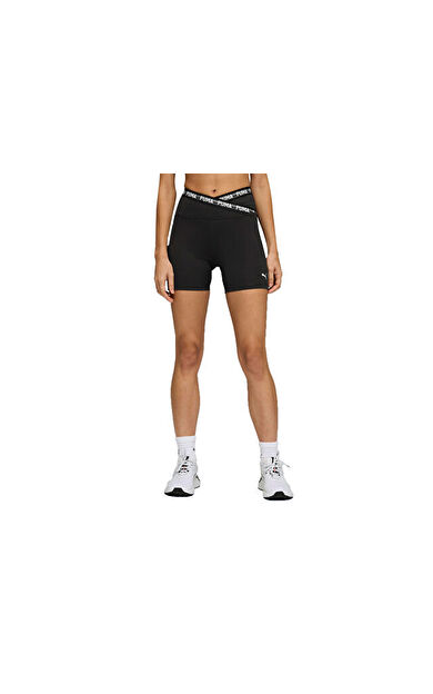 Puma W PUMA STRONG CF SHORT TGHT Kadın Antrenman Kısa Tayt 52849701 Siyah