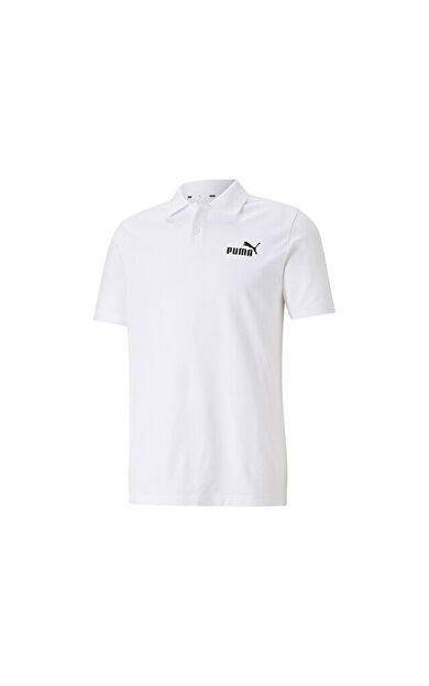 Puma Erkek Günlük Polo Tişört 58667402 Beyaz Ess Pique Polo