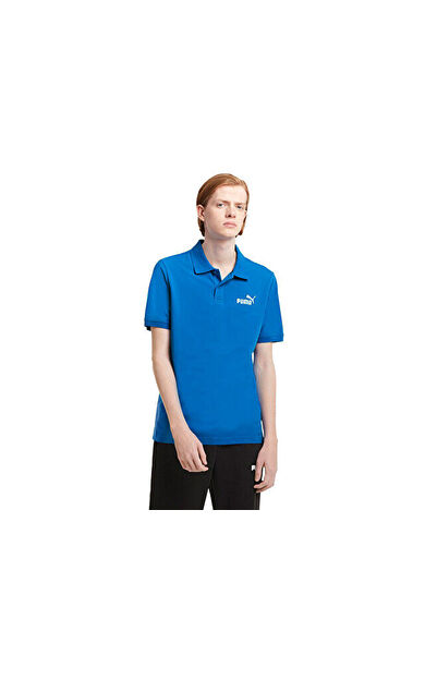 Puma Ess Pique Polo Erkek Günlük Polo Tişört 58667458 Mavi