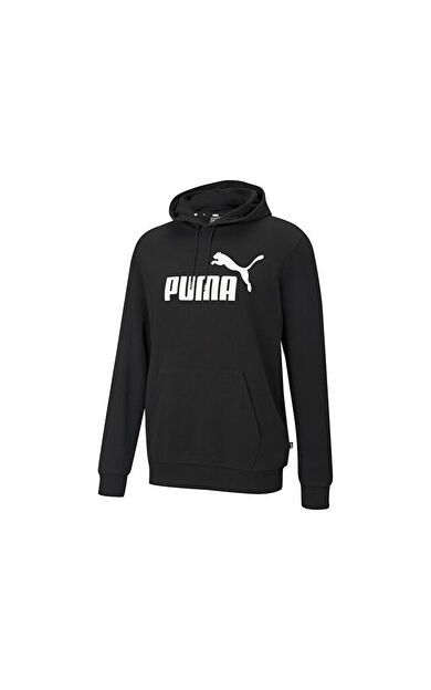 Puma Ess Big Logo Hoodie Tr Erkek Günlük Sweatshirts 58668801 Siyah