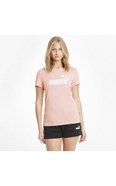 Puma 58677480 Ess Logo Tee Kadın Spor Tişört