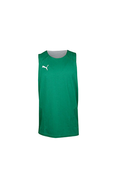 Puma Turkey Practice Jersey Türkiye Çift Taraflı Basketbol Tişörtü 60547104 Yeşil