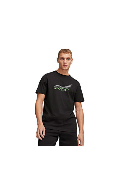 Puma Mapf1 Ess Car Graphic Tee Erkek Günlük Tişört 62375901 Siyah