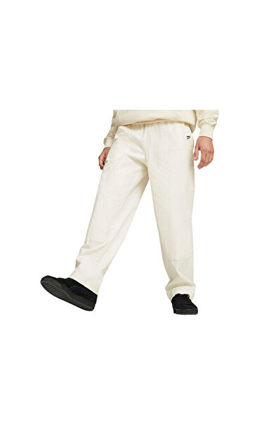 Puma Downtown Double Knee Pants Erkek Günlük Eşofman Altı 62436866 Krem
