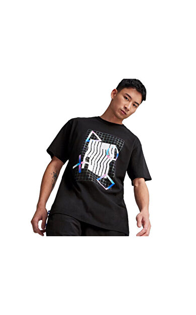 Puma Puma X Playstation Tee Erkek Günlük Tişört 62469401 Siyah