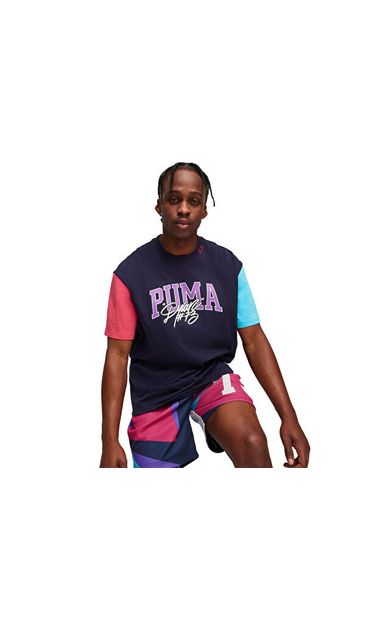 Puma Dylan S Gift Shop Tee I Erkek Günlük Tişört 62526801 Lacivert