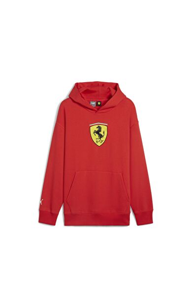 Puma 62705402 Ferrari Race Bigshield Hdie Erkek Sweatshirt