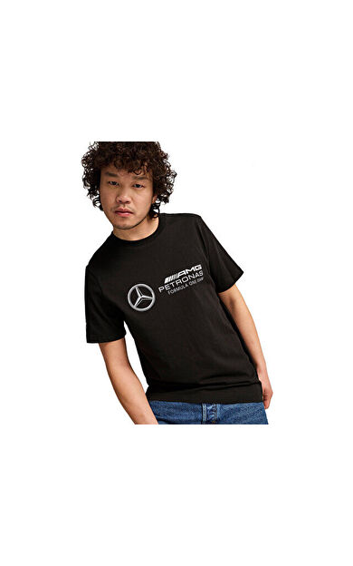 Puma MapF1 Ess Logo Tee Erkek Günlük Tişört 62734901 Siyah