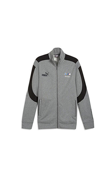 Puma Bmw Mms Mt7+ Sweat Jacket Erkek Günlük Ceket 62745303 Gri