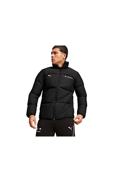 Puma Bmw Mms Ess+ Puffer Jacket Erkek Günlük Mont 62749701 Siyah