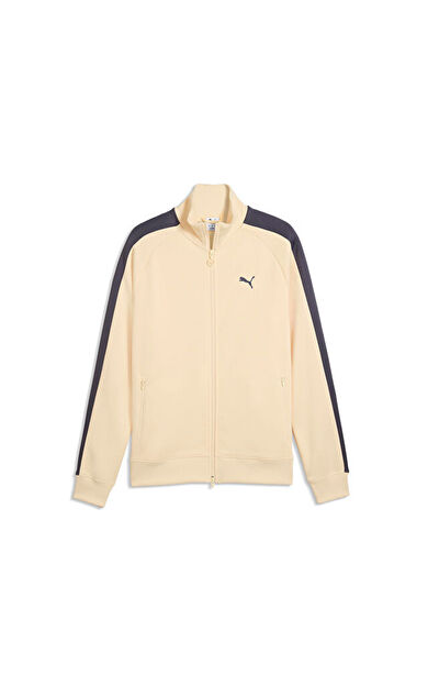 Puma T7 ALWAYS ON TRACK JACKET Erkek Günlük Ceket 62958788 Krem