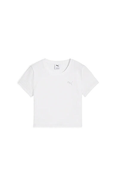 Puma Dare To Baby Tee Kadın Günlük Tişört 62980602 Renkli