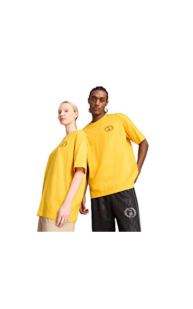 Puma Puma X Harry Potter Tee Unisex Günlük Tişört 63009234 Sarı