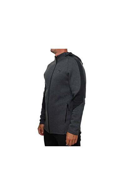 Puma Evostripe Core Fz Hoodie Erkek Günlük Ceket 63152907 Gri