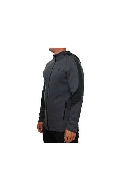 Puma Evostripe Core Fz Hoodie Erkek Günlük Ceket 63152907 Gri