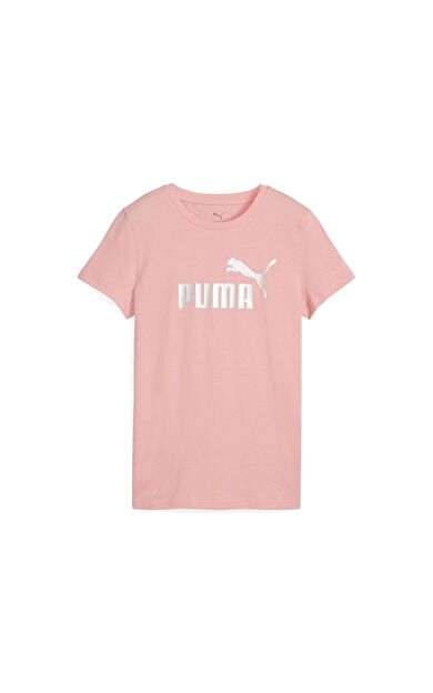 Puma 63153618 Metallic No. 1 Logo Tee Kadın Spor Tişört