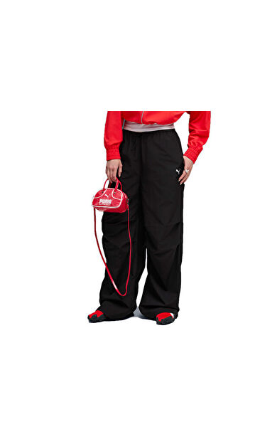 Puma WARDROBE ESS PARACHUTE PANTS Kadın Günlük Eşofman Altı 63204401 Siyah