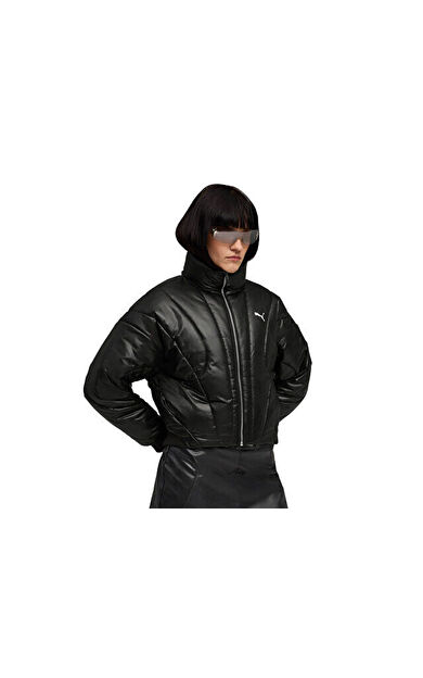 Puma Dare To Puffer Jacket Kadın Günlük Mont 63217301 Siyah