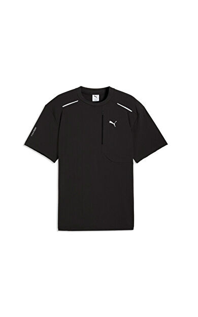 Puma Pumatech Relaxed Pocket Tee Erkek Günlük Tişört 63441301 Siyah