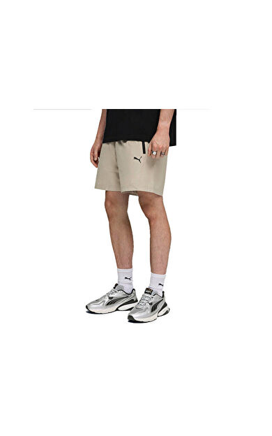 Puma Pumatech Shorts 6" Wv Erkek Günlük Şort 63442161 Gri