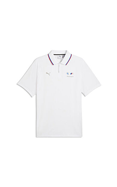 Puma Bmw Mms Sprtswr Cldspn Polo Erkek Günlük Polo Tişört 63488402 Beyaz