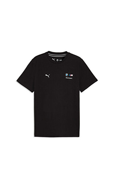Puma Bmw Mms Ess Logo Tee Erkek Günlük Tişört 63489701 Siyah