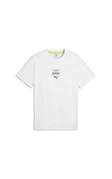 Puma Amf1 Essential Logo Tee 1 Erkek Günlük Tişört 63539302 Beyaz