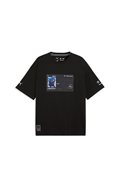 Puma Bmw Mms Lifestyle Tee Erkek Günlük Tişört 63542601 Siyah