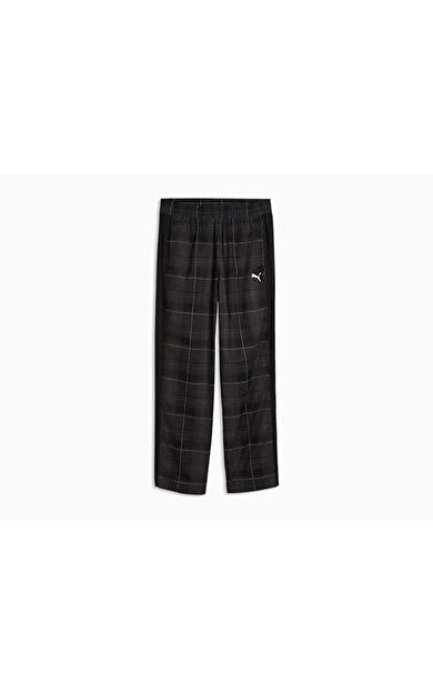 Puma T7 TARTAN TRACK JACKET Erkek Günlük Ceket 63673201 Siyah