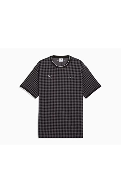 Puma PL LIFESTYLE TEE Erkek Günlük Tişört 63710401 Siyah