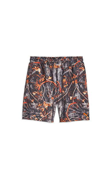 Puma DYLAN WILDCAT SHORT FL 6IN Erkek Basketbol Şortu 63722501 Kahverengi