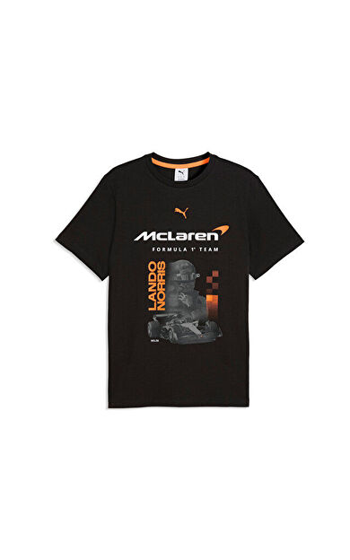 Puma Mclaren Racıng Drıver Tee Norrıs Erkek Günlük Tişört 63745101 Siyah