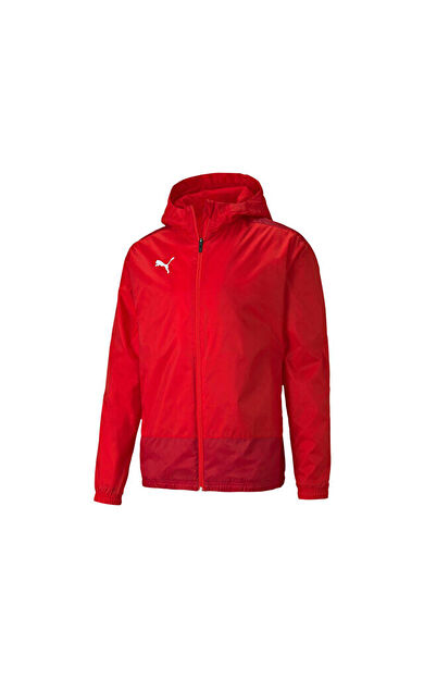 Puma Teamgoal 23 Training Rain Jacket Erkek Futbol Antrenman Yağmurluk 65655901 Kırmızı