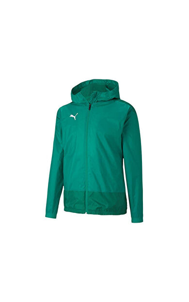 Puma Teamgoal 23 Training Rain Jacket Erkek Futbol Antrenman Yağmurluk 65655905 Yeşil