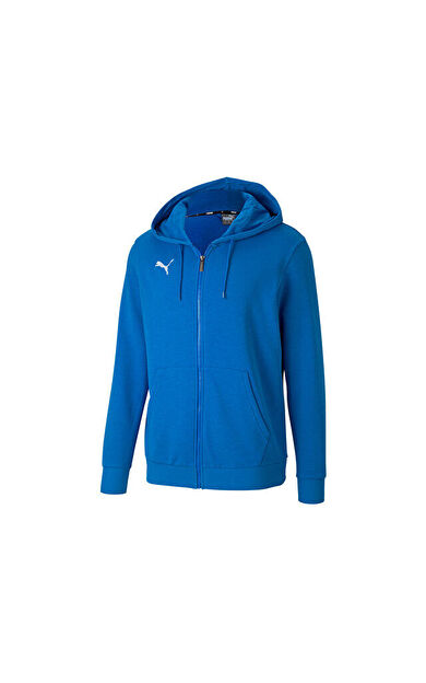 Puma 65670802 Teamgoal 23 Casuals Hooded Jacket Erkek Ceketi Mavi
