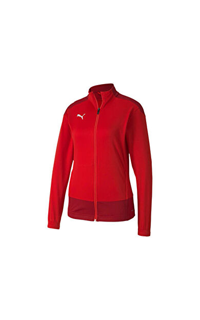 Puma Teamgoal 23 Training Jacket W Kadın Futbol Antrenman Ceketi 65693901 Kırmızı