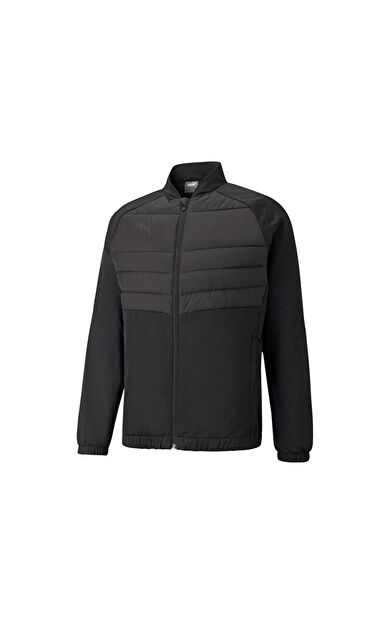 Puma Teamliga Hybrid Jacket Erkek Futbol Ceketi 65732103 Siyah