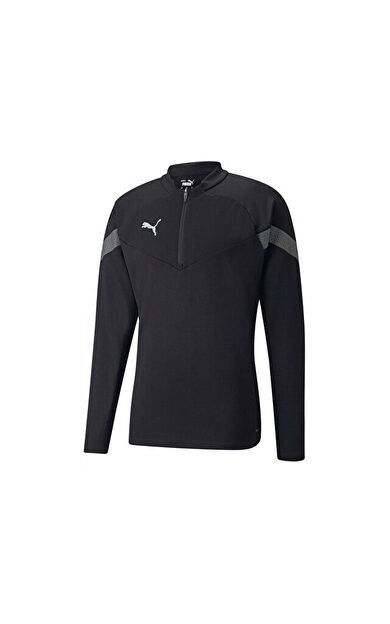 Puma Teamfinal Training 1/4 Zip Top Erkek Futbol Antrenman Ceketi 65737503 Siyah