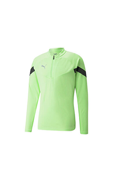 Puma Teamfinal Training 1/4 Zip Top Erkek Futbol Antrenman Ceketi 65737520 Yeşil