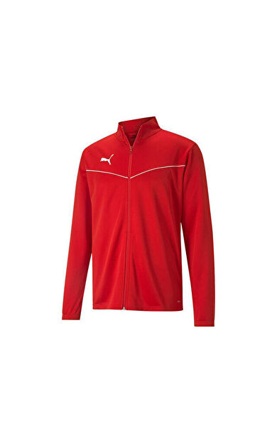 Puma Teamrise Training Poly Jacket Erkek Futbol Antrenman Ceketi 65739201 Kırmızı
