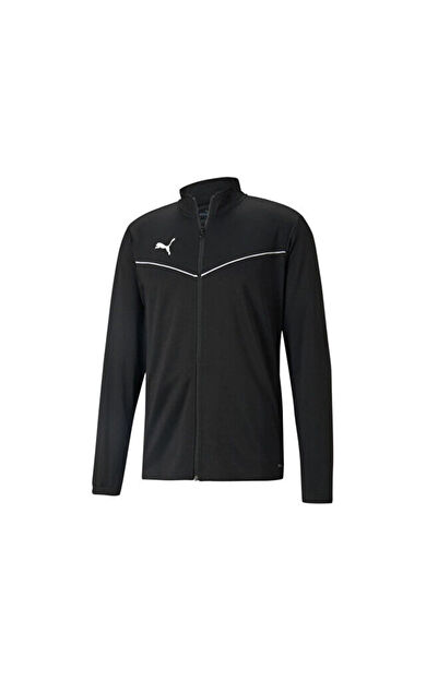 Puma Teamrise Training Poly Jacket Erkek Futbol Antrenman Ceketi 65739203 Siyah