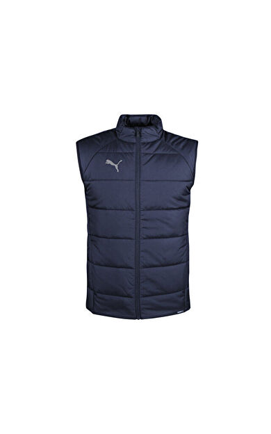 Puma Teamliga Vest Jacket Erkek Günlük Yelek 65796806 Lacivert