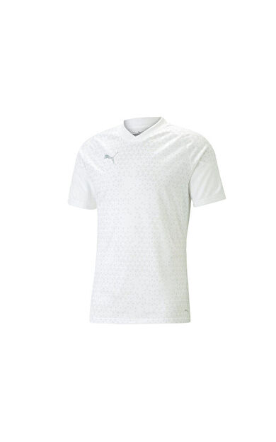 Puma Teamcup Training Jersey Erkek Futbol Tişörtü 65798404 Beyaz