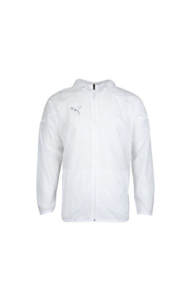 Puma Teamcup Windshield Erkek Futbol Yağmurluk 65799405 Beyaz